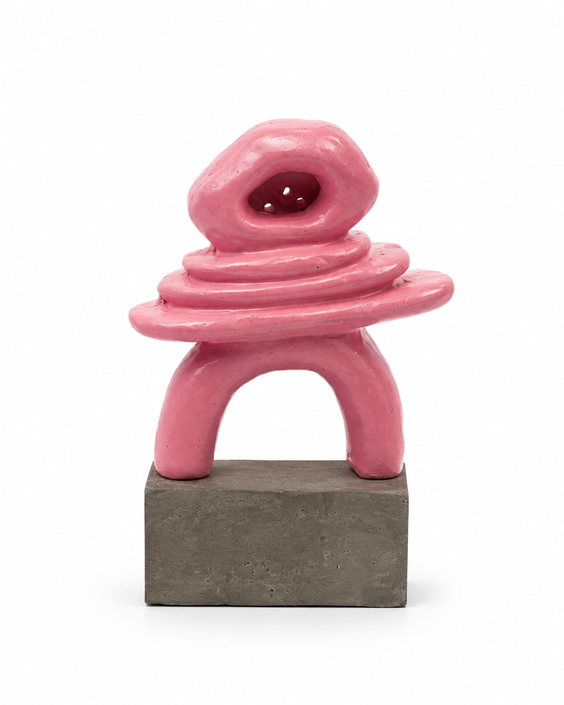 Pink little me sculpture