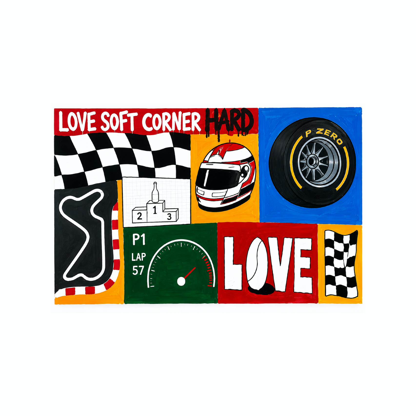 Love soft corner hard